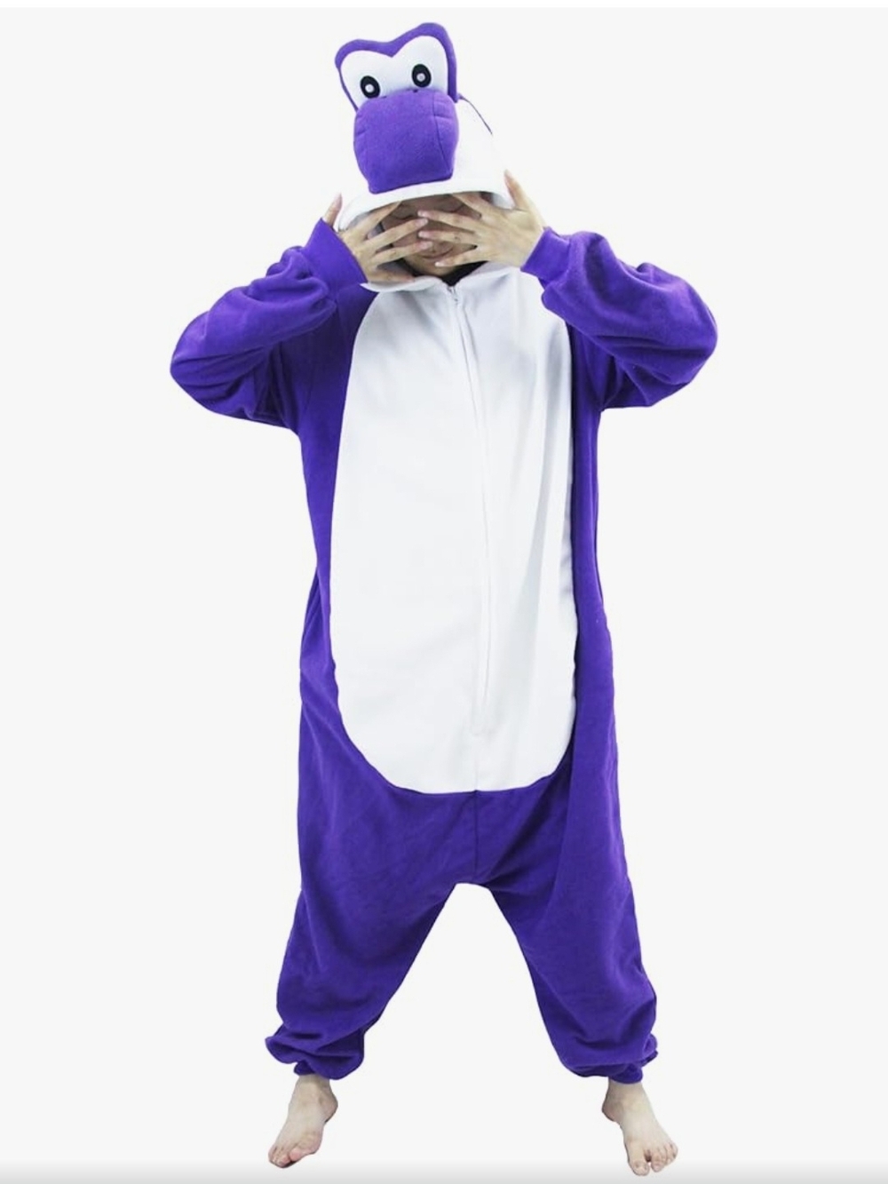 Super Mario Bro Yoshi Flece Pijama Costume Sz M Unisex Adults NEW